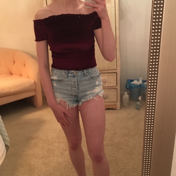 Urban Outfitters Velvet Top - Picture 4 of 4
